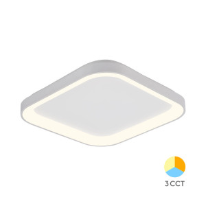 BRAYTRON Plafonjera BRY-BELLA-SLS-SR-SQR-WHT-36W-3IN1-IP20