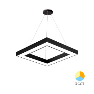 BRAYTRON Led visilica BRY-BLADE-PD-SQR-BLC-45W-3IN1