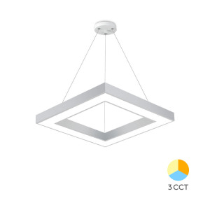 BRAYTRON Led visilica BRY-BLADE-PD-SQR-WHT-36W-3IN1