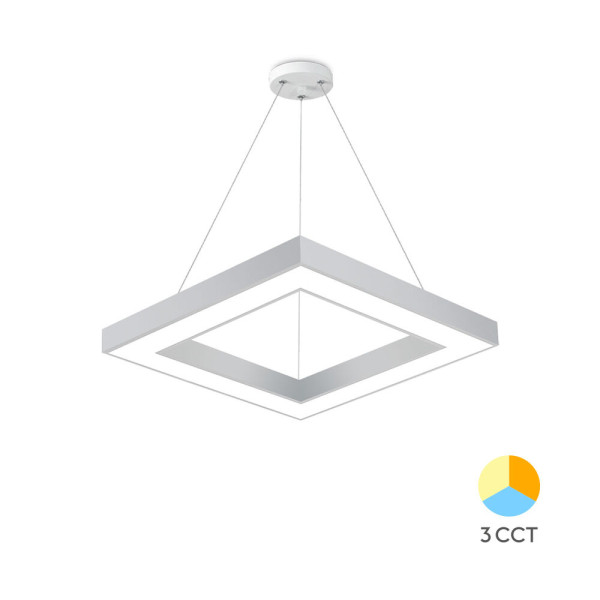BRAYTRON Led visilica BRY-BLADE-PD-SQR-WHT-36W-3IN1