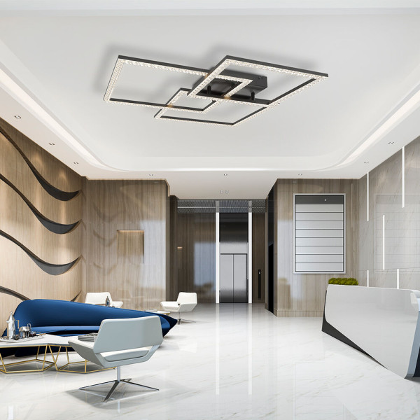 BRAYTRON Plafonjera BRY-CRYSTAL-B-80W-3IN1-RMT-WHT-3IN1 sa daljinskim - Image 2