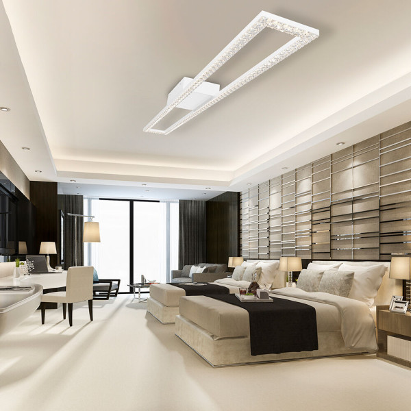 BRAYTRON Plafonjera BRY-CRYSTAL-C-40W-3IN1-RMT-WHT-3IN1 sa daljinskim - Image 2
