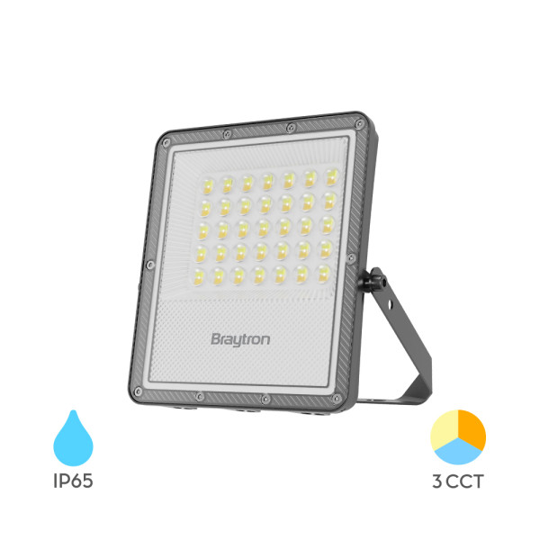 BRAYTRON Led reflektor BRY-FLOOD-PF-30W-SIVI-3U1-IP65
