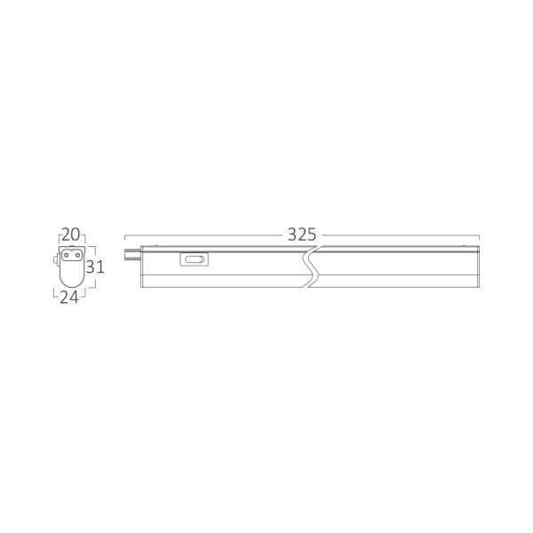BRAYTRON Led strela BRY-LEDLINE-4W-KRUG-BELA-4000K - Image 4