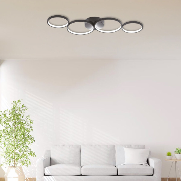 BRAYTRON Plafonjera BRY-NELA-SR1-RND-WHT-60W-RMT-3IN1 sa daljinskim - Image 2