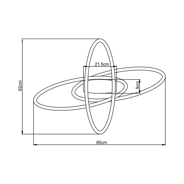 BRAYTRON Plafonjera BRY-NELA-SR2-RND-BLC-72W-RMT-3IN1 sa daljinskim - Image 4