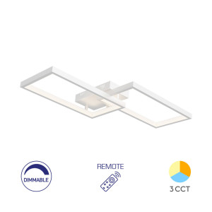 BRAYTRON Plafonjera BRY-NELA-SS1-RND-WHT-40W-RMT-3IN1 sa daljinskim