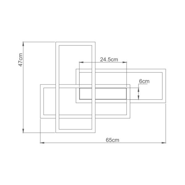 BRAYTRON Plafonjera BRY-NELA-SS2-RND-WHT-65W-RMT-3IN1 sa daljinskim - Image 3