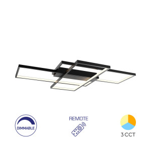BRAYTRON Plafonjera BRY-NELA-SS3-RND-BLC-80W-RMT-3IN1 sa daljinskim