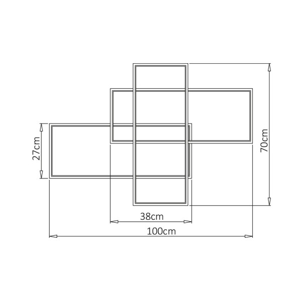 BRAYTRON Plafonjera BRY-NELA-SS3-RND-BLC-80W-RMT-3IN1 sa daljinskim - Image 5