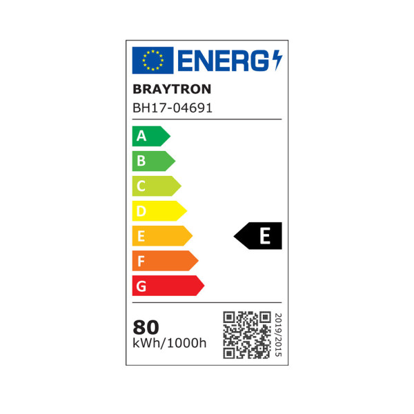 BRAYTRON Plafonjera BRY-NELA-SS3-RND-BLC-80W-RMT-3IN1 sa daljinskim - Image 6