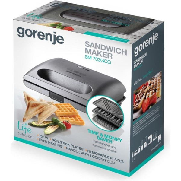 GORENJE Mini gril SM703GCG - Image 5