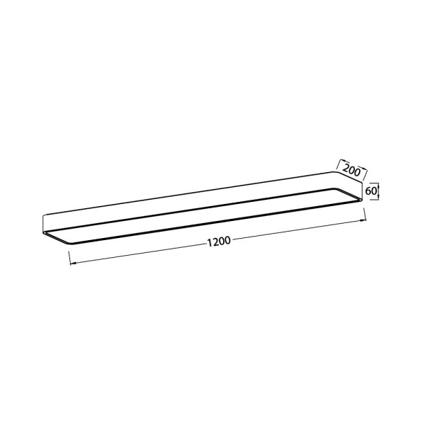 BRAYTRON Plafonjera BRY-BLADE-LN-RCT-WHT-45W-3IN1-CEILING LIGHT - Image 4