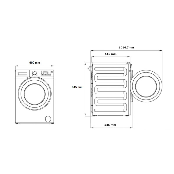BEKO Veš mašina BEKO BM3WFSU38413WB ProSmart - Image 7