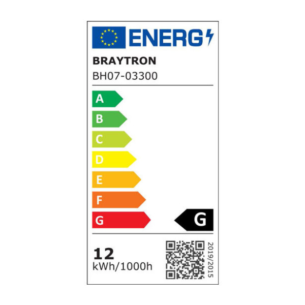 BRAYTRON Led zidna svetiljka BRY-AVVA-WL04-12W-300L-RCT-WHT-3000K-WALL LIGHT - Image 6