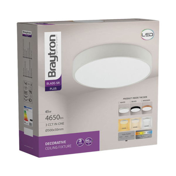 BRAYTRON Plafonjera BRY-BLADE-SR-RND-WDN-45W-3IN1-CEILING LIGHT - Image 3