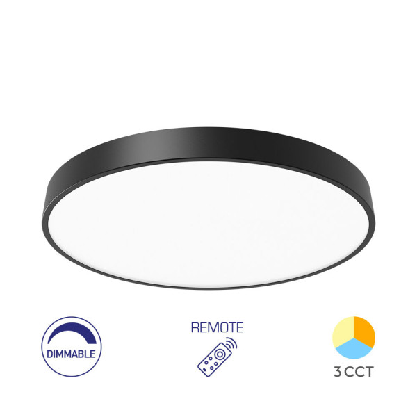 BRAYTRON Plafonjera BRY-BLADE-SR-RND-BLC-45W-RMT-CEILING LIGHT
