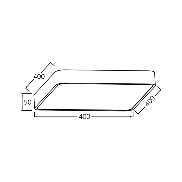 BRAYTRON Plafonjera BRY-BLADE-SS-SQR-WHT-36W-3IN1-CEILING LIGHT - Image 6