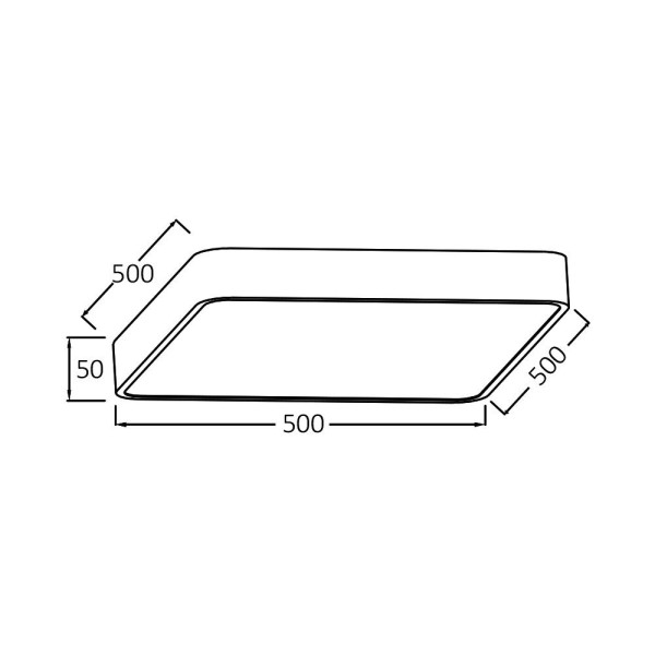 BRAYTRON Plafonjera BRY-BLADE-SS-SQR-WHT-45W-3IN1-CEILING LIGHT - Image 7