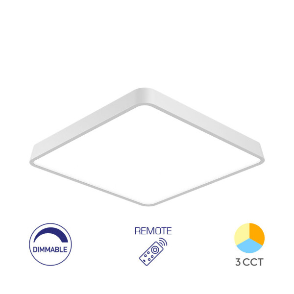 BRAYTRON Plafonjera BRY-BLADE-SS-SQR-WHT-45W-RMT-CEILING LIGHT