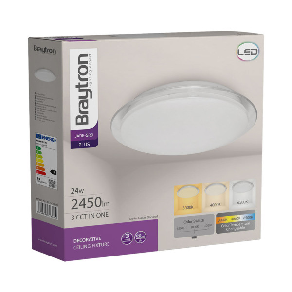 BRAYTRON Plafonjera BRY-JADE-SRD-RND-24W-3IN1-CEILING LIGHT - Image 3