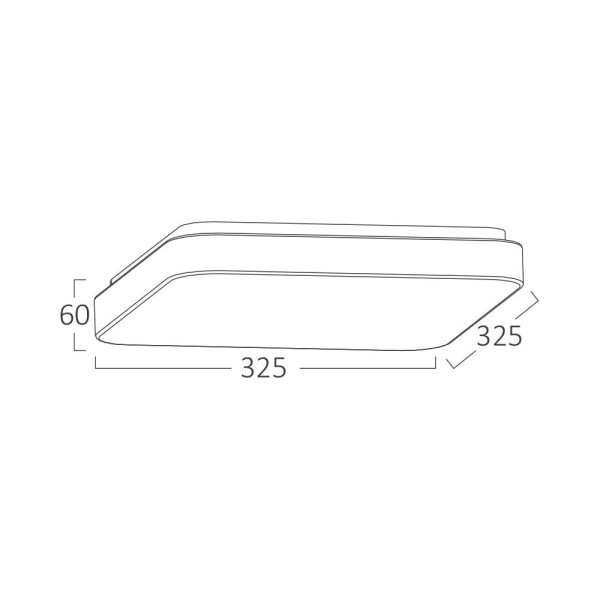 BRAYTRON Plafonjera BRY-JADE-SSA-SQR-24W-3IN1-CEILING LIGHT - Image 6